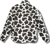 Men's Jackets Mens Cow Pattern Windbreaker Lightweight Fashion Zipper Retro Coat With Pockets