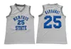 Penny Hardaway Lorenzen Wright State Tiger College College Jersey Jersey Белый синий размер S-XXL