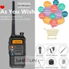 Walkie Talkie 10W Uzun Menzilli Baofeng UV 5R Plus Radyo Avlanmak İçin Radyo 10 KM UV 5R UV 10R HAM 10KM UHF VHF TRI BANTLARI 230731