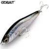 Appâts Leurres Crayon coulant 12g 24g Leurre de pêche Système de poids HardBait Treble Hook Swimbait Wobbler Tackle Jerkbait Appât artificiel profond 230801