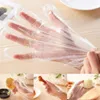 Disposable Gloves 1200pcs Set Clear Food One-off Plastic Restaurant Cleaning Kitchen Cooking BBQ Supplies1865