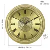 Orologi da parete Decorazione del soggiorno Orologio in ottone muto Cinese semplice metallo Rame Moda Shi Ying