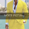 Mens Suits Blazers Suit Linen Pointed Lapel Slim Fit One Button Formal Groom and Man Dress Set Casual Commuting TwoPiece 230731