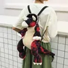 أزياء الوالدين والطفل الإبداعي 3D Dinosaur backpack لطيف كرتون حيوان أفخم حقيبة الديناصورات للأطفال هدايا الأطفال LT0118