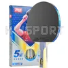 Bord Tennis Raquets H4002 4 -stjärnsracket 5 6 H5002 H6002 Ping Pong Professional Pure Wood Paddel med klibbig gummi 230731