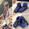 2023 Stivali da neve invernali da donna Moda paillettes e ispessimento in pile Outdoor Comode scarpe di cotone caldo antiscivolo