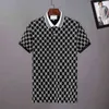 Мужские поло в летних повседневных рубашках Дизайнер Mens Polos Plys Print Print Fashion Polo рубашки для мужчин