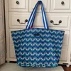 Evening Bags Vb Print Environmental Protection Beach Shoulder Bag Folding Ladies Large Capacity Shopping