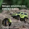 Electric RC Car Sniclo 1 64 3010 Wrangler Off Road FPV Micro med glasögon 4WD Fjärr Mangetisk avtagbar FPVBox -simuleringsdrift 230731