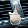 Essentialoljor diffusorer bil hängande per pendent doft luft friskare tom glas diffusor flaska aromaterapi dekor droppe leverera dh7x8