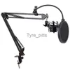 Mp3/4 доки Cradles Microfone Stand Desktop Mic Clip Derter Teperod NB35 Live Confitever Cracket Universal Microphone Crackseping x0731