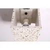 Wall Lamp Nordic Water Mill Stone Staircase TV Background Decor Lights Bathroom Bedroom Bedside Marble Light