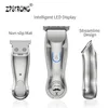 Hair Trimmer Metal Professional Trimmer Hairdresser Men's Wireless Rechargeable Electric Clippers Men Beard Trimmer Machine Hair Cut 230731