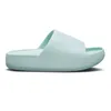 Бесплатная доставка сандалии спокойный слайдеры модельер -дизайнерские сандалии Sail Geode Teal Jade Ice Sesame Blac