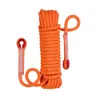 Kletterseile 12 mm Outdoor-Seil, Flucht, Rettung, statische Baumfelsenausrüstung, Bergsteigen, Lebensader, Notfall- und Überlebenssicherheitsausrüstung 230801