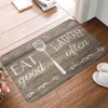 Tapis 1 Pcs Tapis De Cuisine Texture En Bois Et Lettre Imprimé Paillasson Tapis Antidérapant Longue Bande Couloir Chambre Tapis R230731