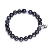 Charm Armbänder 8mm Natürliche Blaue Tigerauge Stein Perlen Armband Für Mann Frau Yoga Meditation Energie Schmuck