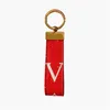 10style PU Leather Keychain Designer Key Chain Buckle lovers Car Handmade Keychains Men Women Bag Pendant Accessories