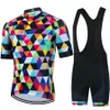 ركوب الدراجات يضع cyklopedia فريق الرجال الصيف summer short set mtb maillot ropa ciclismo Wear Deel -Treadable 230801