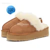 Сапоги классическая пома повседневная обувь Short II Bailey Bow Australia Slippers Замшаемые женщины Boot Winter Snow Uggity Boots Boot Furry Ugglies Australian Ess