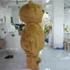 Disfraz de mascota de oso de peluche de alta calidad, vestido elegante de dibujos animados, tamaño rápido para adultos 289v