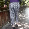 Pants Palazzo For Women Plus Size Wide Leg Dress Slacks Summer Elastic Waisted Boho Workout Clothing Ice Silk WD151