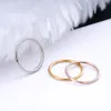 Navel Bell Button Rings 10/50Pcs Wholesale Hoop Earring G23 Nose Ring For Women Piercing Jewelry Lip Ear Ring Hoop Mixed Color Body Clips Hinge 230731