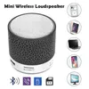 Haut-parleurs portables Mini sans fil Crack LED Carte USB Subwoofer Portable Musique Son pour Portable Audio R230801