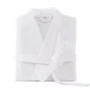 Men's Sleepwear Cotton Batrobe For Men Lon Tick Absorbent Terry Bat Robe Kimono Towel Solid Women Dressin Own