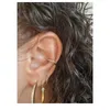 Navel Bell Button Rings F136 Metal Tragus Earrings Septum Piercing Plating Zircon Nose Rings Earring Clicker Lip Stud Body Jewelry 16G 230731