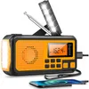 ラジオ2023 DAB FM AM Bluetooth Emergency Solar Receiver Hand Crank Dynamo Outdoor LED SOS S 230331ドロップデリバリーエレクトロニクステレコムDHWB1