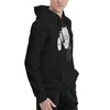 Erkek Hoodies Erkek Hooded Sweatshirts Jujutsu Kaisen Satoru Gojo Pamuk Grafik Çift İnce Polar Sweatshirt Funky Sulaklar