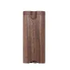 cigarette COURNOT Wood Dogout Case Natural Handmade Wooden Dugout With Ceramic One Hitter Metal Cleaning Hook Tobacco Smoking Pipes Portable