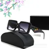 New luxury designer sunglasses Fashionable Street Shooting Colorful Rectangle Trend P Glasses Online Popular Live Sunglasses