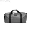 Outdoor Bags Duffle Bags New Portable Letter Business Travel Bag Pu Men s and Women s Sports Fitness Short Distance Light Storage Luggage 230406 Z230801