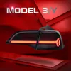 Fanale posteriore automatico per Tesla Model3 Gruppo fanale posteriore ModelY Modificato OLED Pixel Flusso luminoso Indicatori di direzione