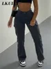 Pantalon Femme Capris Vintage Y2k Cargo Pantalon Femme Années 90 Streetwear Esthétique Vacances Mode Décontractée Femme Vêtements Taille Haute Pantalon Salopette 230731