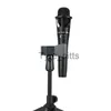 Stations d'accueil MP3/4 Berceaux Support de microphone Trépied de bureau Mini support de table portable Support de micro réglable Support de clip de micro Support léger x0731 x0721