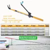 Fishing Accessories JOSBY Rod Holder Stream Hand Pesca Telescopic Carbon fiber Folding ultralight 1 7M 2 1M 2 4M Equipment 230801