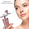 Facial Steamer Airbrush Water Oxygen Injector New High Pressure Nano Reduce Wrinkles Deep Moisturizing Skin Care Fog Mist Sprayer Gun 230801