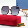 occhiali da sole firmati di lusso 2023 Nuovi occhiali da sole alla moda popolari Lenti polarizzate ad alta definizione Telaio TR90 Filo del piede in rame bianco