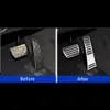 Accelerator Brake pedal decoration decals 2pcs for Volvo XC90 S90 V90 Stainless steel Car interior accessories196k