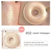 Блеск для тела Judydoll Highlighter Powder "Ring Light" Монохромное выделение 3D Diamond Shine Longlasting Waterpronation Легко носить макияж лица 230801