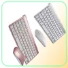 Mouse de teclado sem fio combos silencioso clique Mutimedia 24G teclados USB Mouses Set para Notebook Supplies6036969