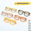 óculos de leitura de moldura de madeira