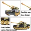 Electric RC Car 1 12 1 30 44 33CM Super RC tank cross country tracked remote control vehicle charger battle boy toys for kids children 230731