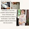 Vêtements ethniques Tang Costume Cheongsams Vintage traditionnel chinois vêtements femmes Costume femme broderie haut