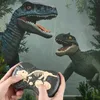 Electric RC Animals Walking Dinosaur Toys Kids Remote Control Toy With LED Light Up Roaring Sounds For 4 5 6 7 8 12 Year Old 230801