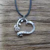 Hänge halsband kreativa romantiska rosblomma halsband älskar alla hjärtans dag par souvenir smycken gåva