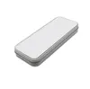 Party Favours Sublimaation Pencil Case Aluminium Metal Heat Press Blank School Student Pencil Boxy SN4191